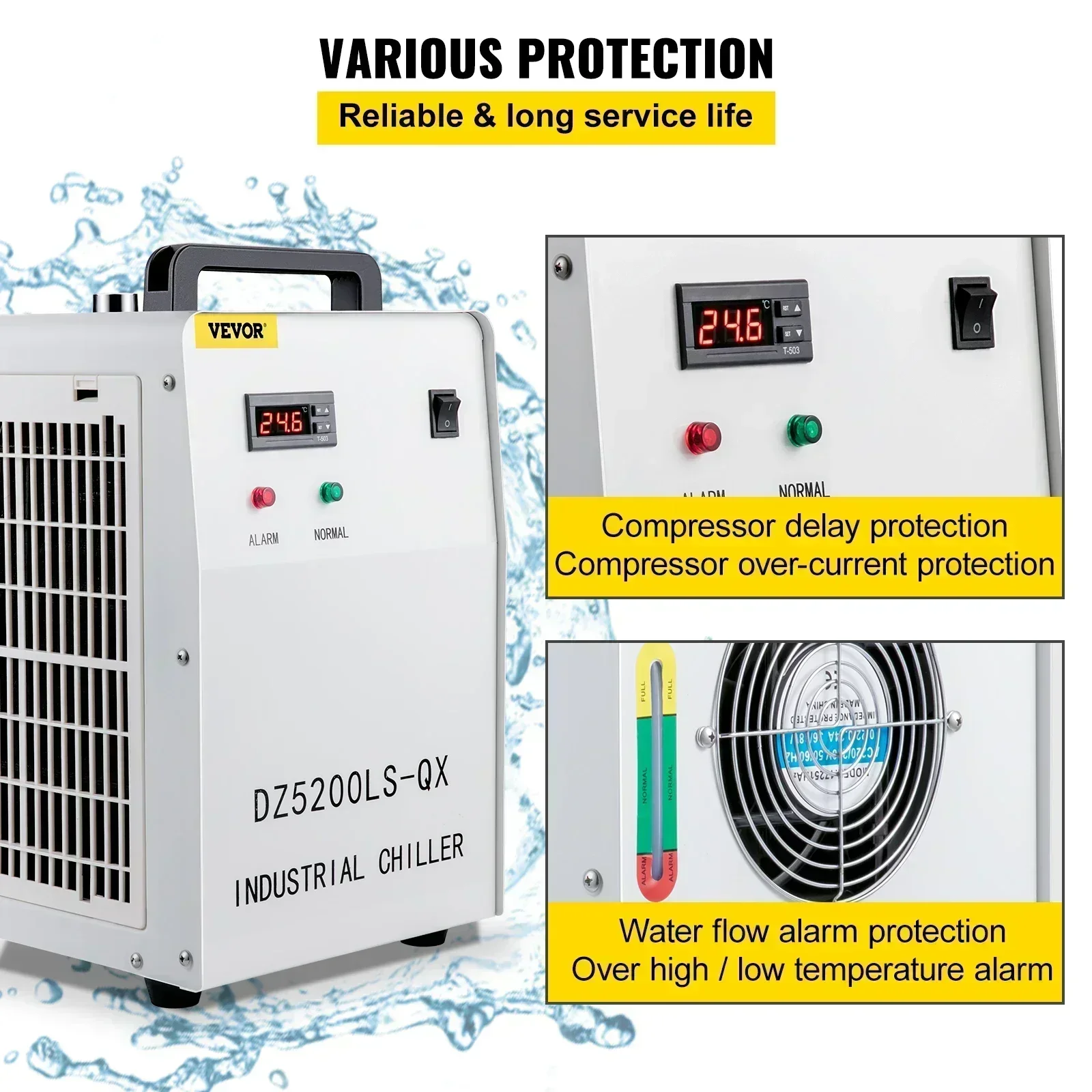 Industrial Cooling Water Chill - Laser Industrial Chiller recension och pris