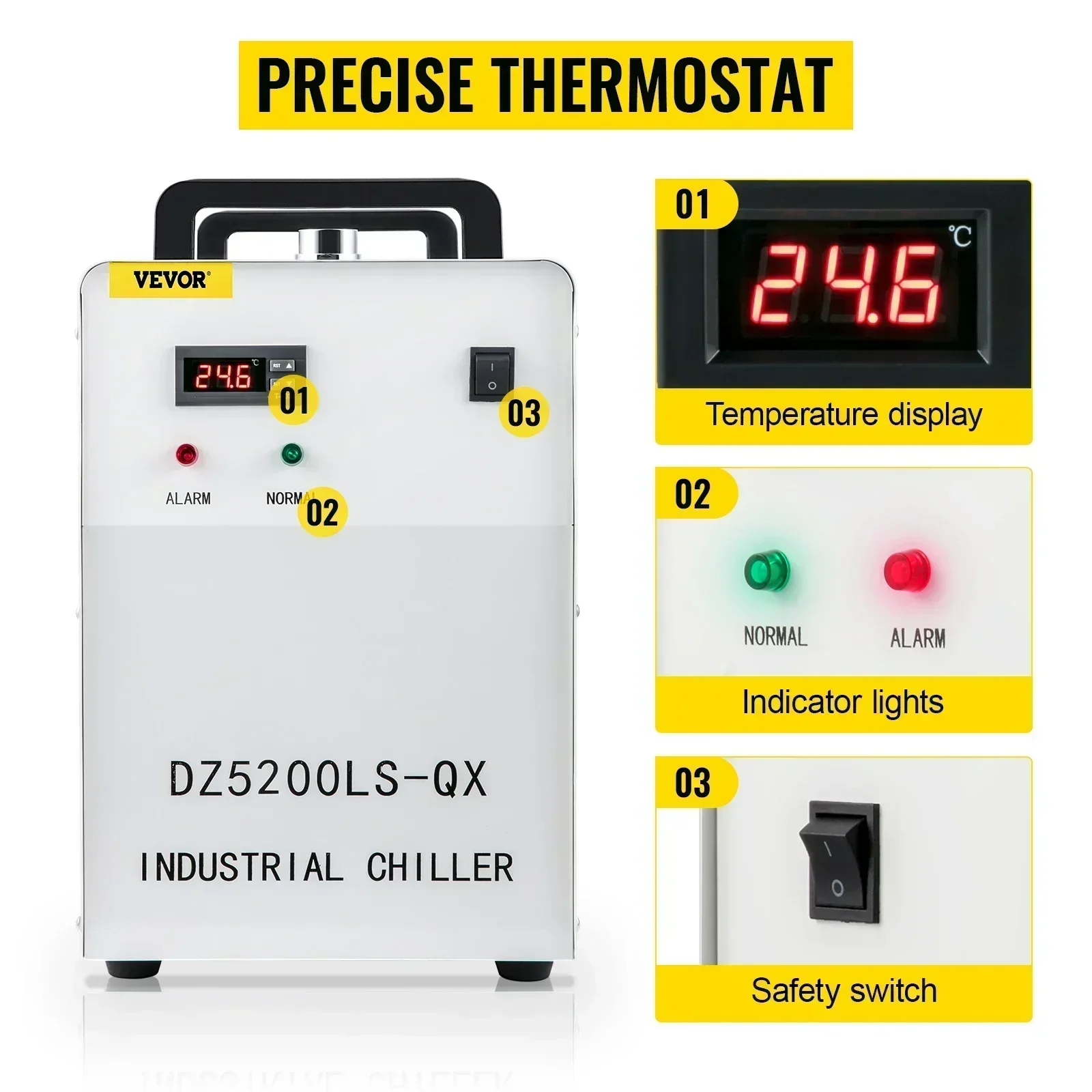Industrial Cooling Water Chill - Laser Industrial Chiller recension och pris