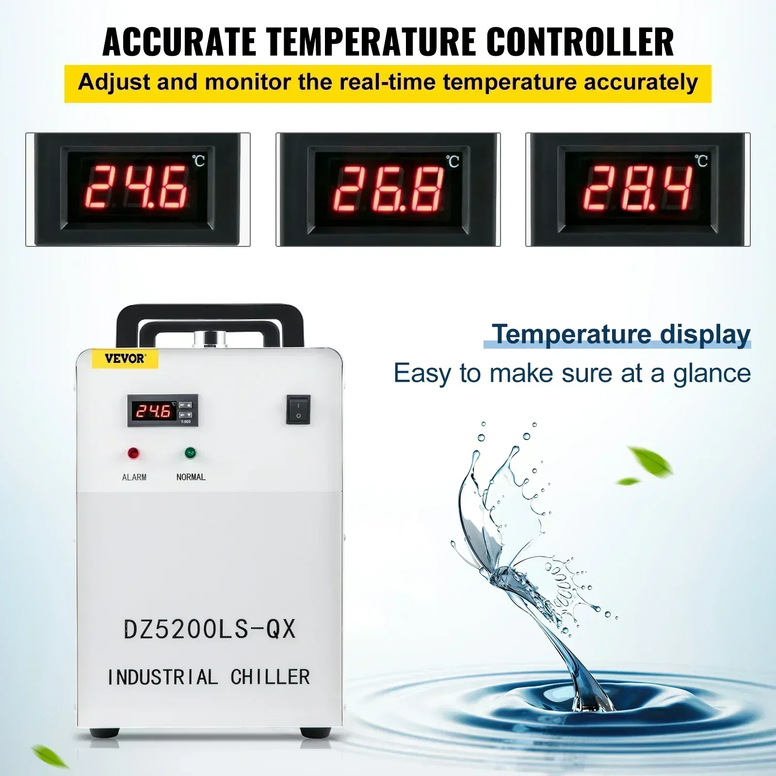 Industrial Cooling Water Chill - Laser Industrial Chiller recension och pris
