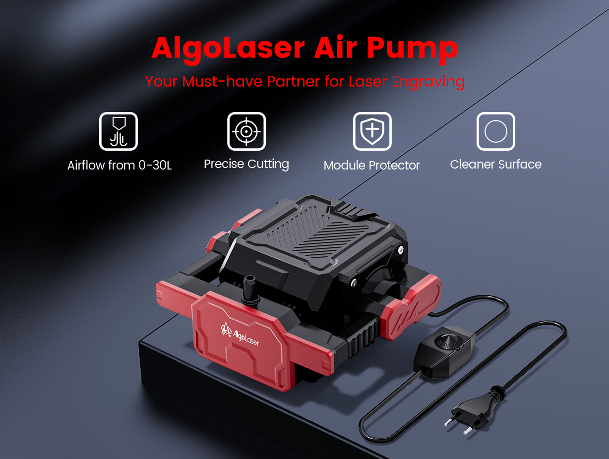 AlgoLaser Adjustable Air Assis - Industrial Laser Engraver recension och pris